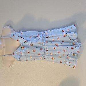 Lydelle Blue Floral Romper